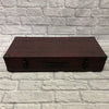 NYC Cases Custom Pedalboard Red Snakeskin