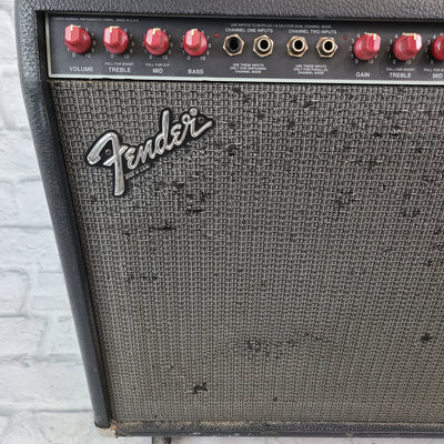 1980s Fender The Twin Red Knob Guitar Combo Amp (NEEDS SERVICING)