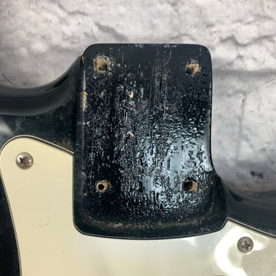Starcaster Black Electric Guitar Body