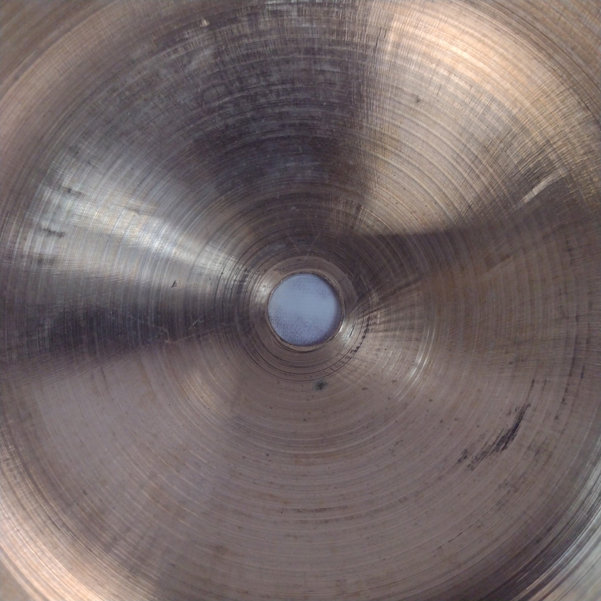 70's Zildjian New Beats Hollow Logo 14" CRACKED Hi Hats