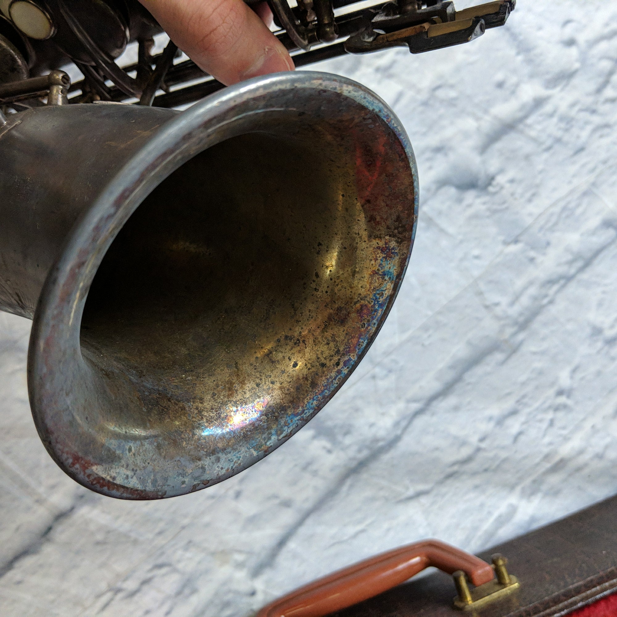Vintage elkhart alto sax 1914
