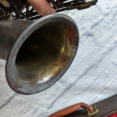 Vintage elkhart alto sax 1914