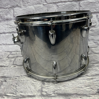 Slingerland COW Chrome Over Wood 13 14 16 18 24  - Chrome Vintage 1970s 5pc Drum Kit