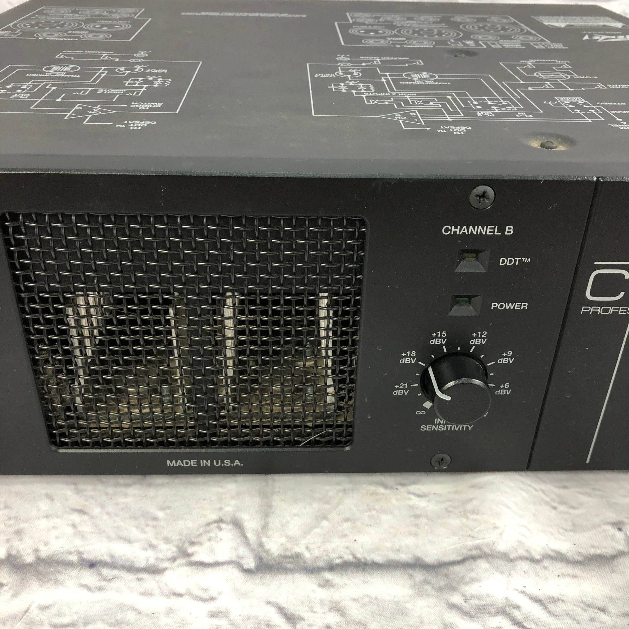PEAVEY ピーヴィー CS-800 パワーアンプ 最大出力260W+260W PEAVEY CS-800 POWER AMPLIFIER | eBay