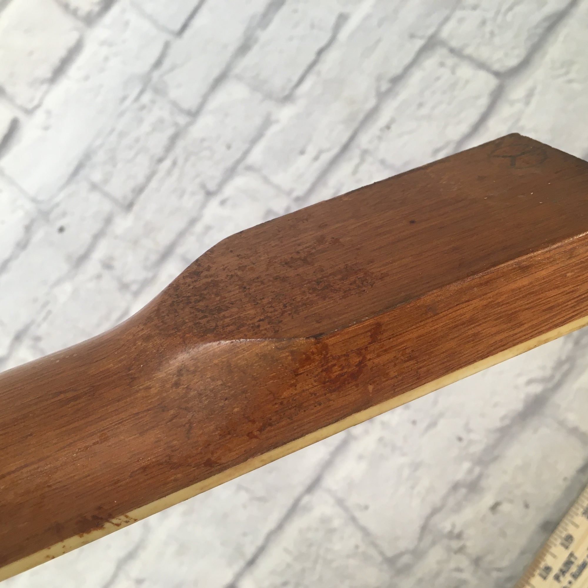 Vintage 1960s Short Scale Bass Guitar Neck (E) Rosewood Fretboard Made in Japan