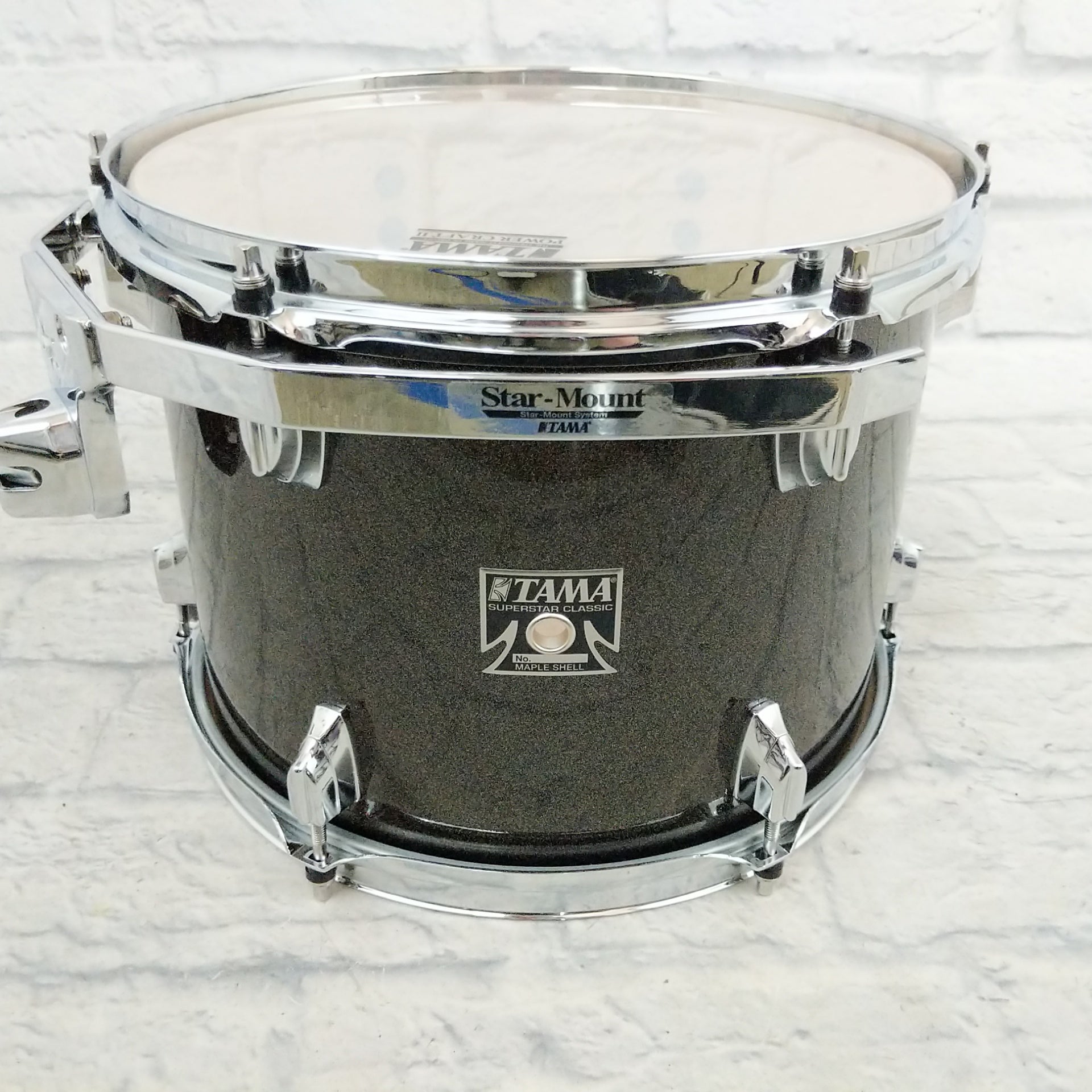 Tama Superstar Classic Maple 8x12 Tom Midnight Gold
