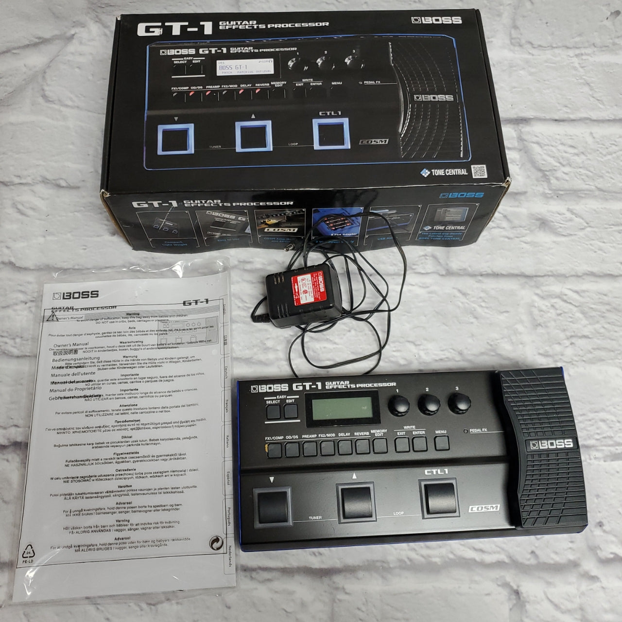 Boss gt-1 Effects Pedal