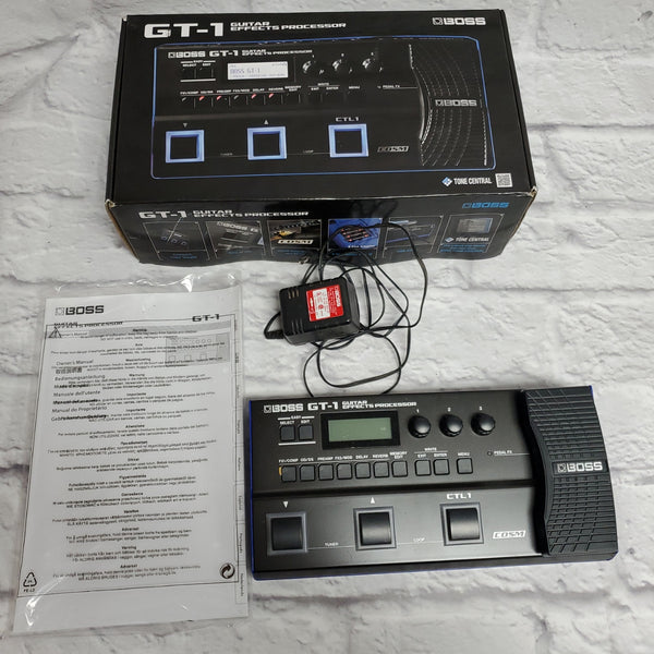 Boss gt1 Effects Pedal Evolution Music