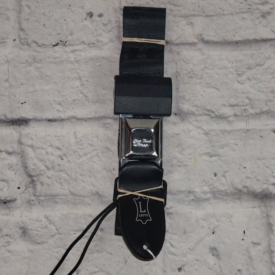 Levy's M8HR 2" Polyester Hot Rod Car Seat Buckle Guitar/Bass Strap