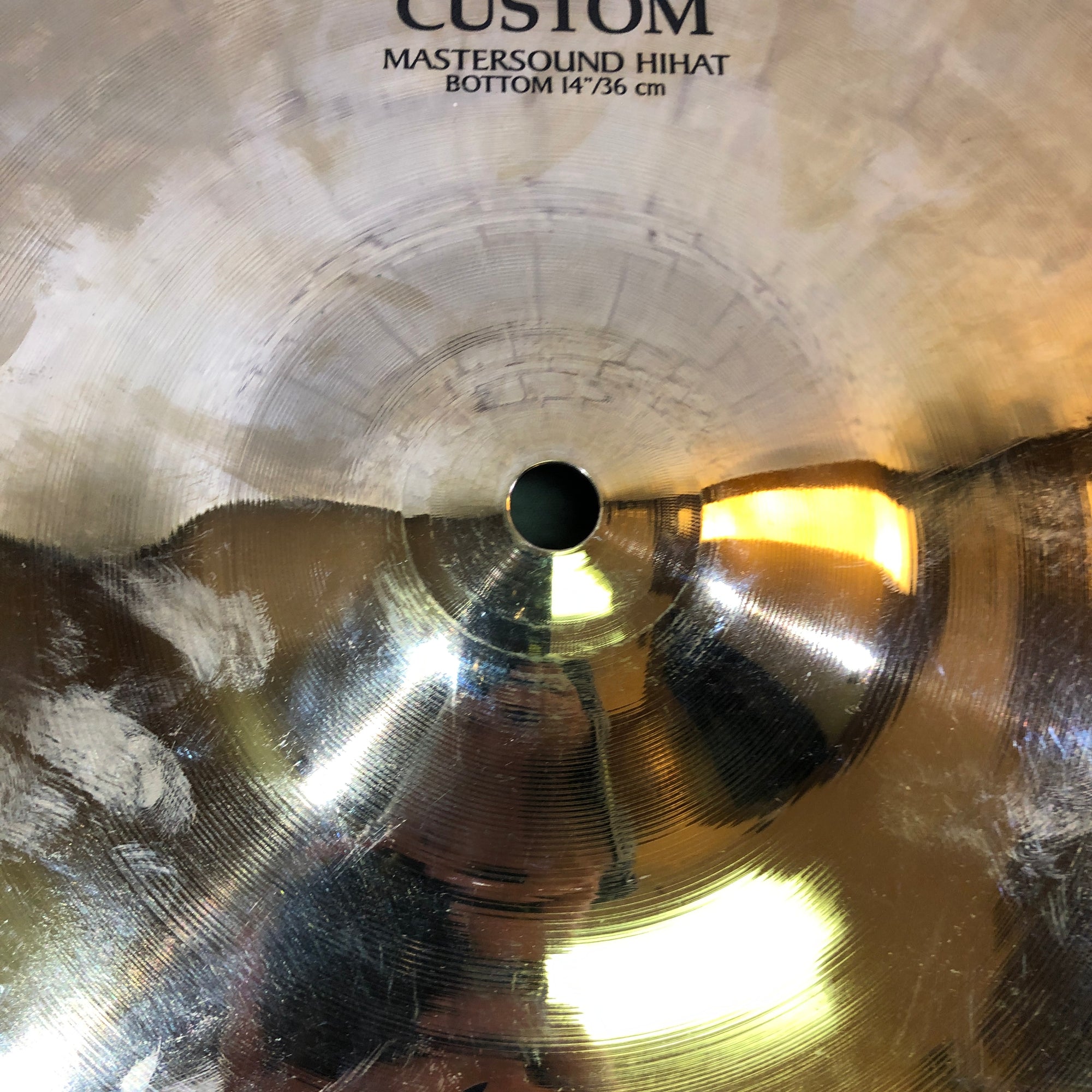 Zildjian 15in A Custom Masteround Hi Hat Cymbal Pair