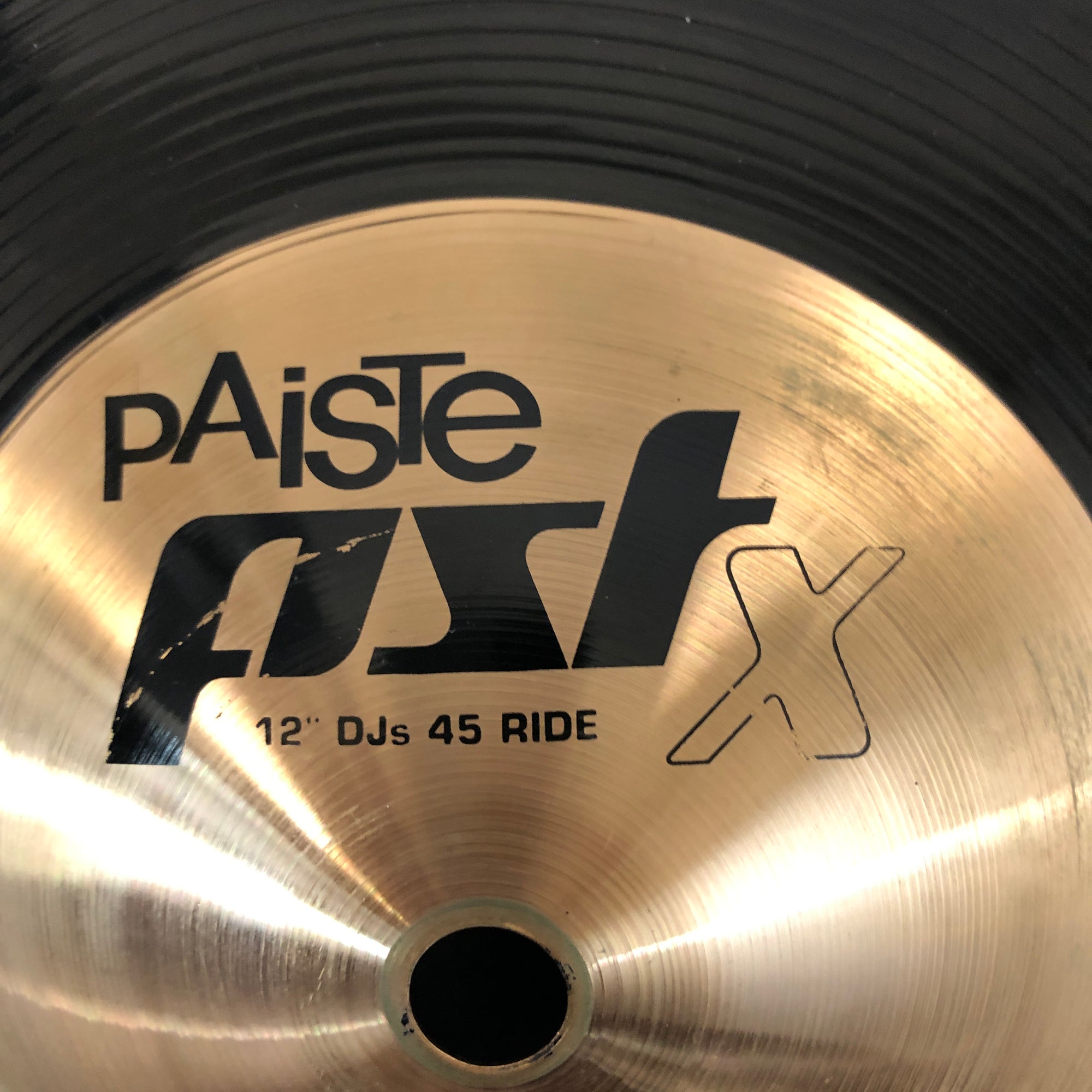 Paiste 12 PSTX DJs 45 Ride Cymbal