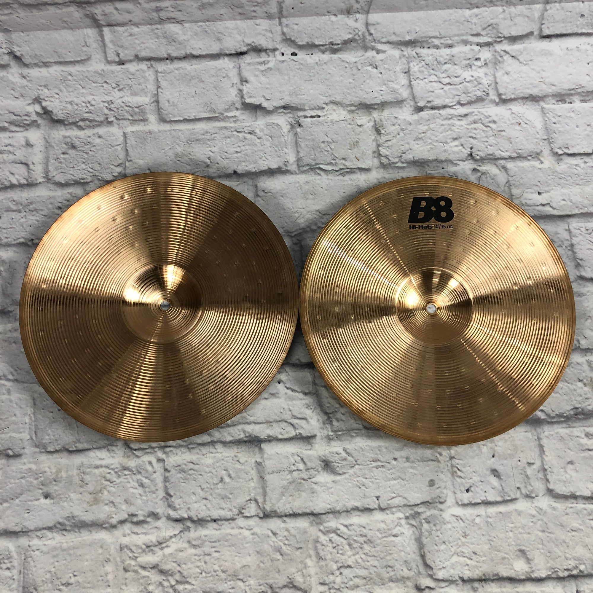 Sabian 14in B8 Hi Hat Cymbal Pair