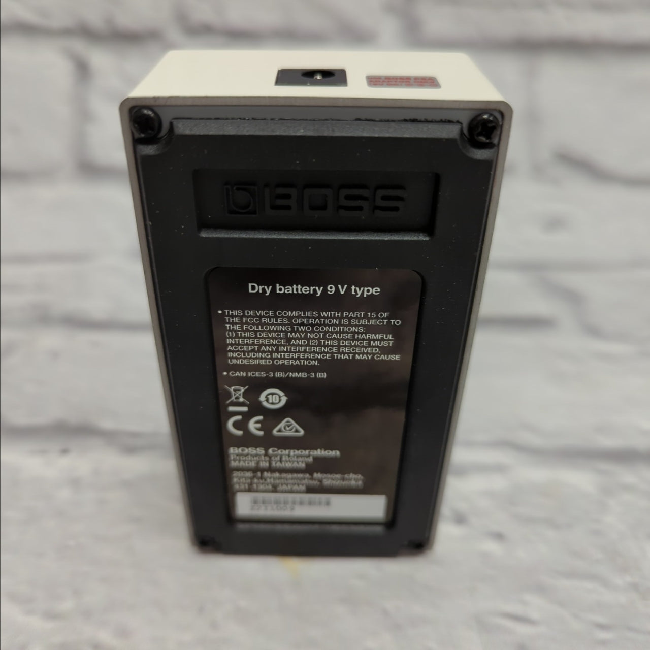 Boss JB-2 Angry Driver Overdrive Pedal