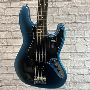 Fender 2021 American Professional Jazz II Bass with Case Dark Night