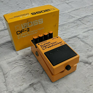 Boss DF-2 Pre Lawsuit Super Distortion & Feedbacker Distortion Pedal