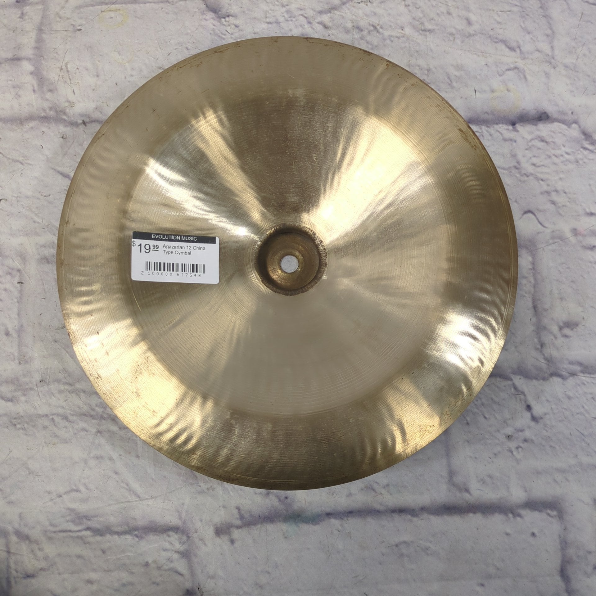 Agazarian 12 China Type Cymbal