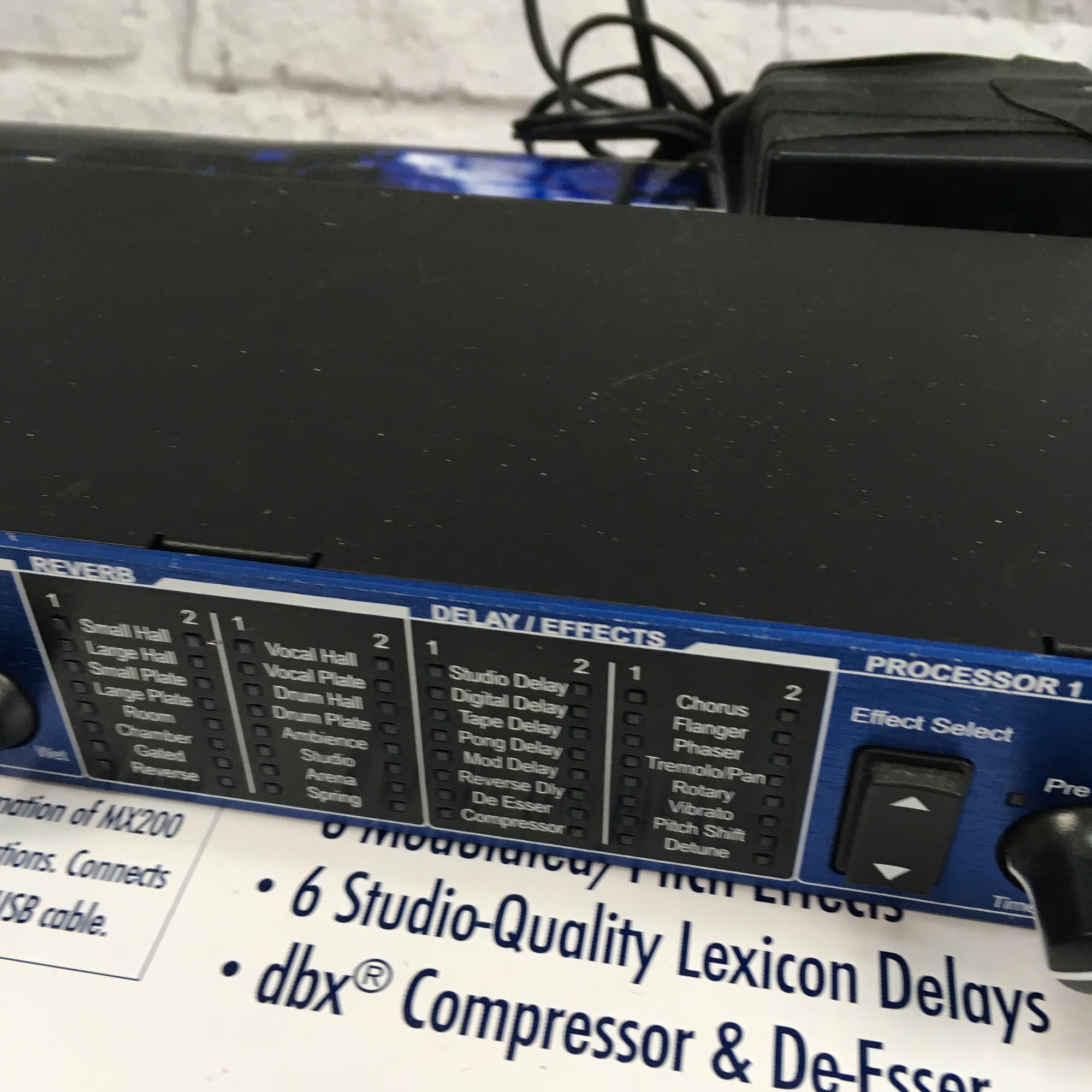 Lexicon MX200 Dual Reverb Rack - Evolution Music