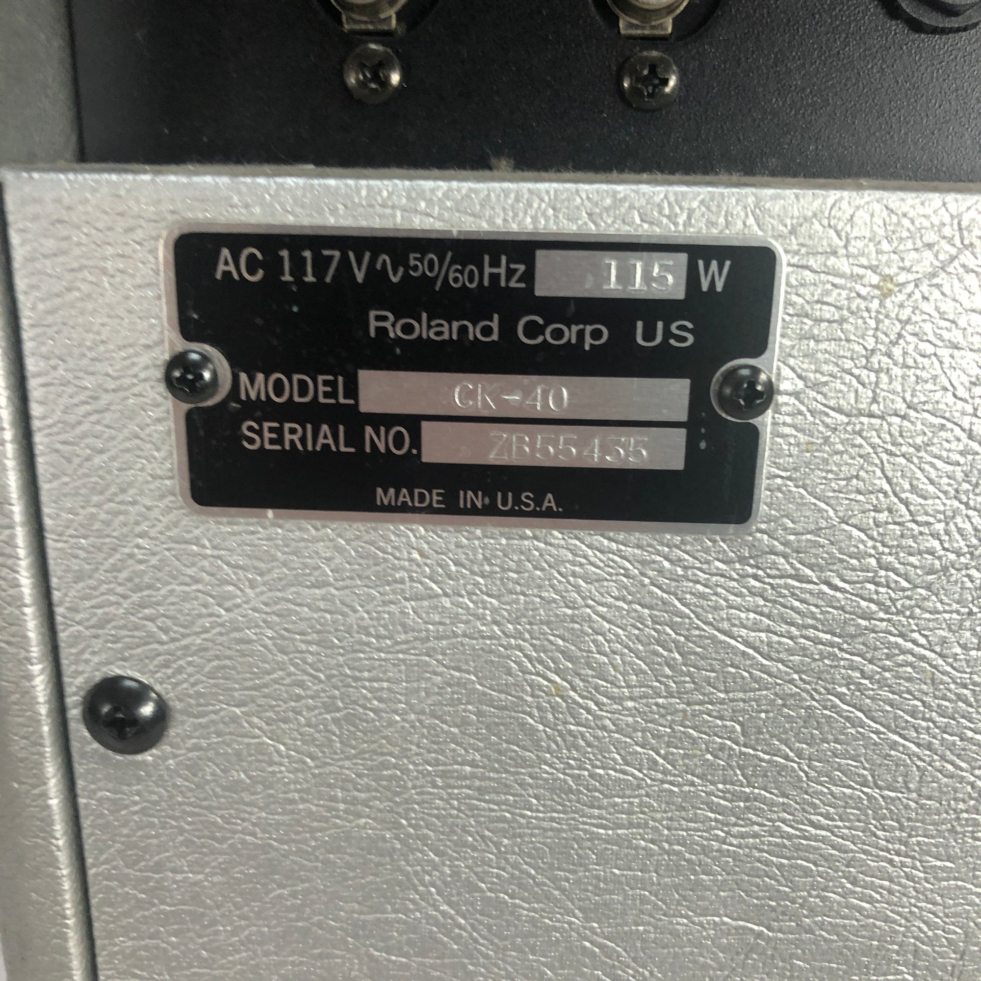Roland Vintage Keyboard Cube Amp