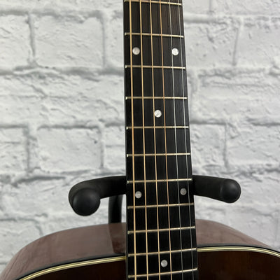 Vintage MIK Lotus L-107 Acoustic Guitar w/ Chipboard Case