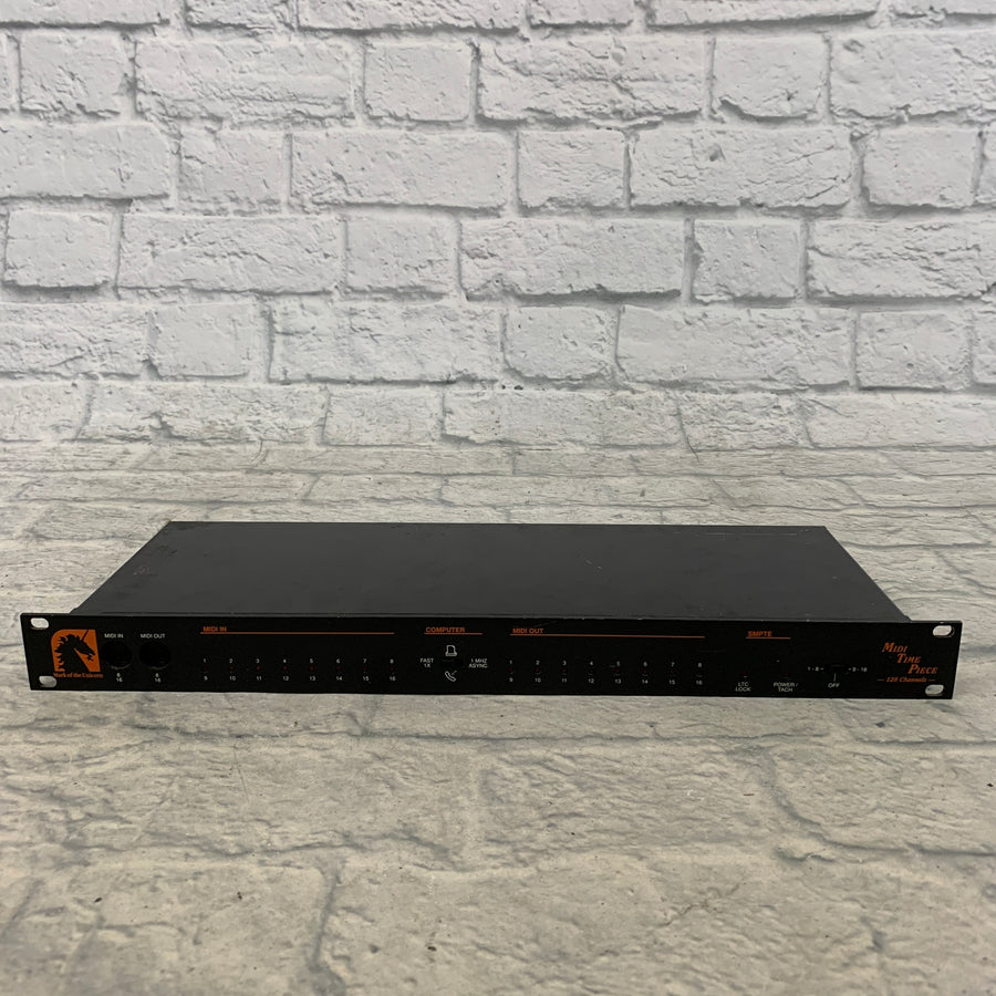 MOTU MIDI Timepiece - 8 In/Out - Word Clock, SMPTE, MIDI Patch Bay Router