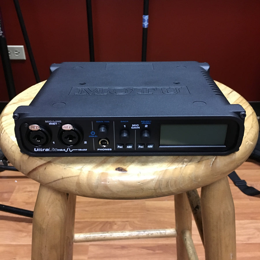 MOTU UltraLite Mk4 USB Interface w/PS