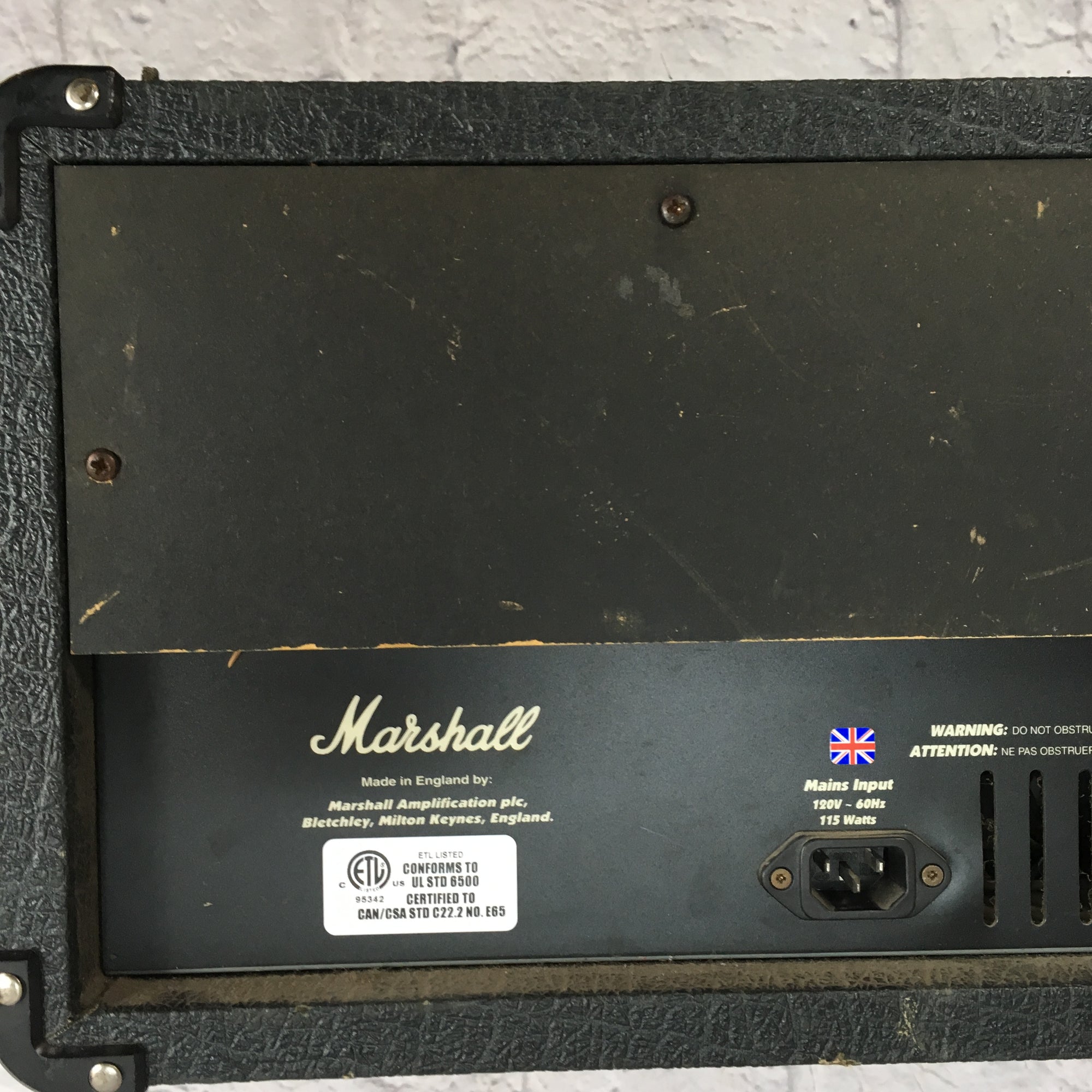 Marshall AVT50H 50 Watt Solid State Guitar Amplifier Head