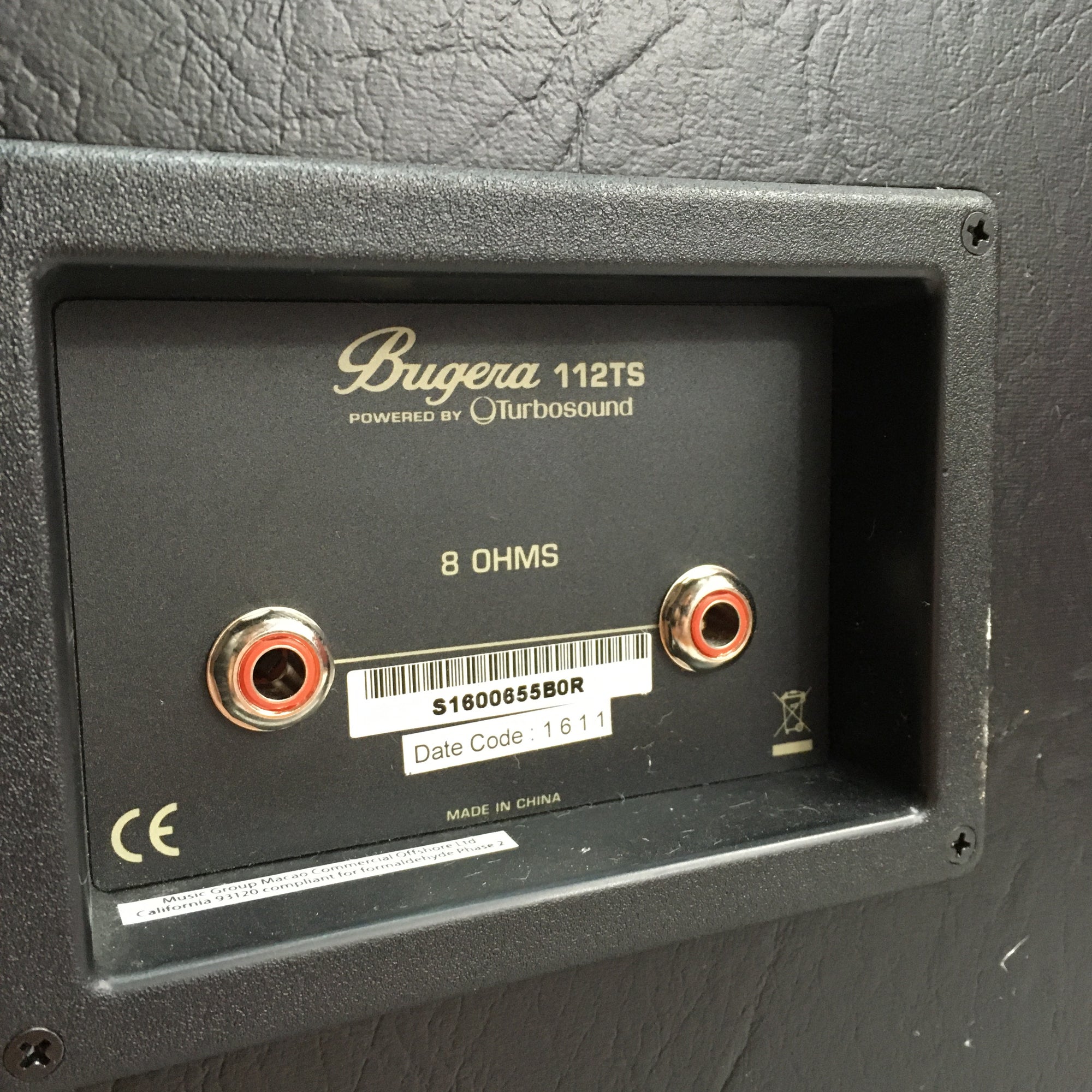 Bugera 112ts 80 Watt Extension Cab