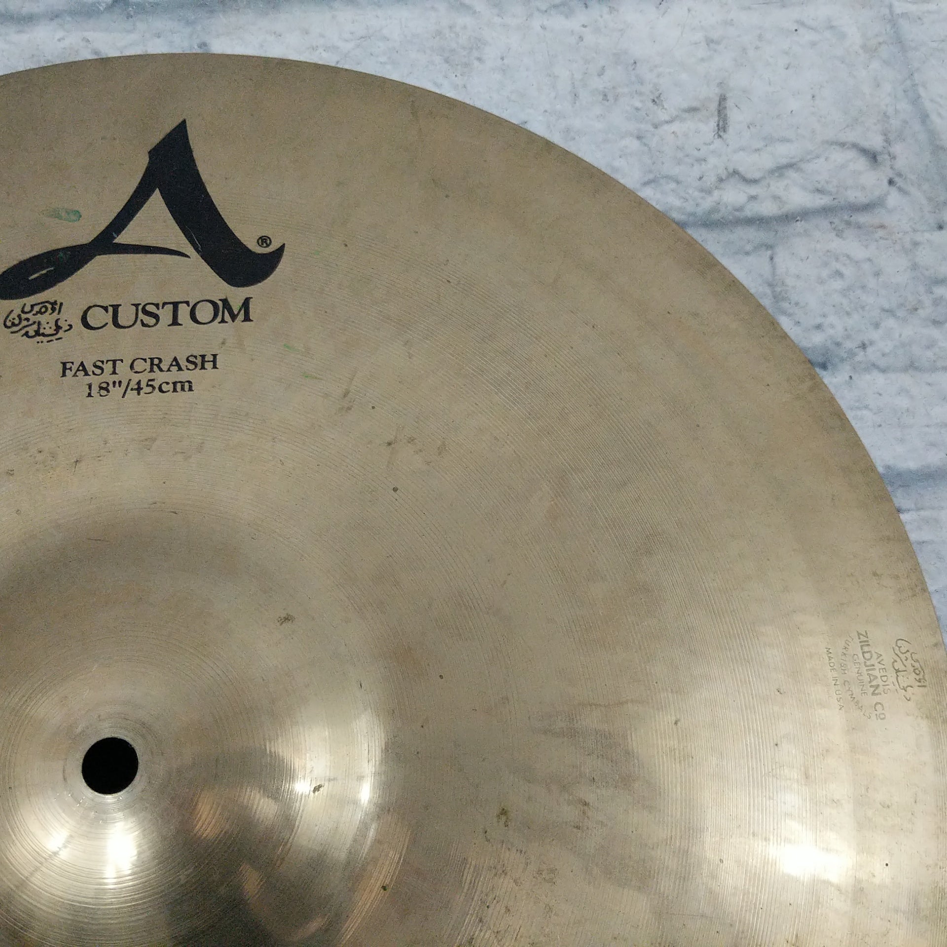 Zildjian Avedis A Custom Fast Crash 18"