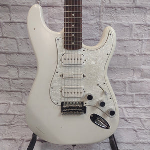 Unknown Partscaster Strat Style with Duncan P-Rails Electric Guitar