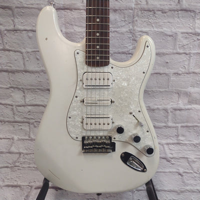 Unknown Partscaster Strat Style with Duncan P-Rails Electric Guitar