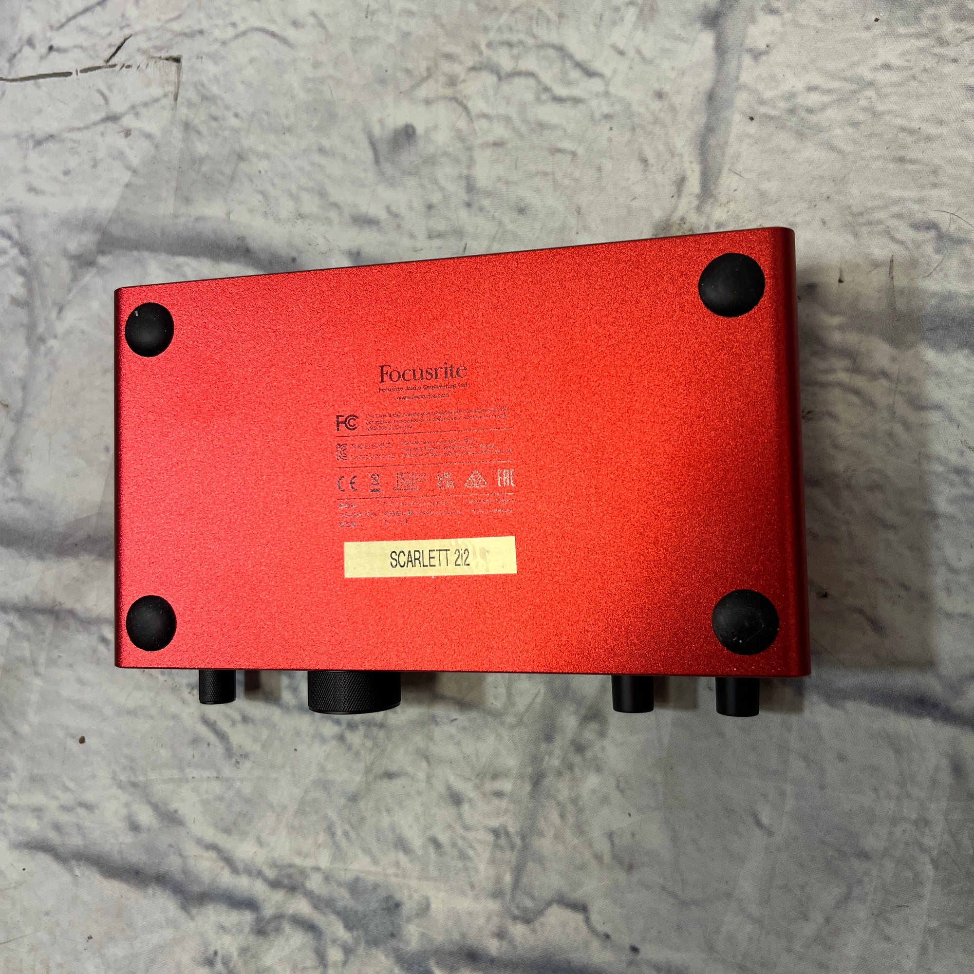 Focusrite Scarlett 2i2 4th Generation USB C Interface