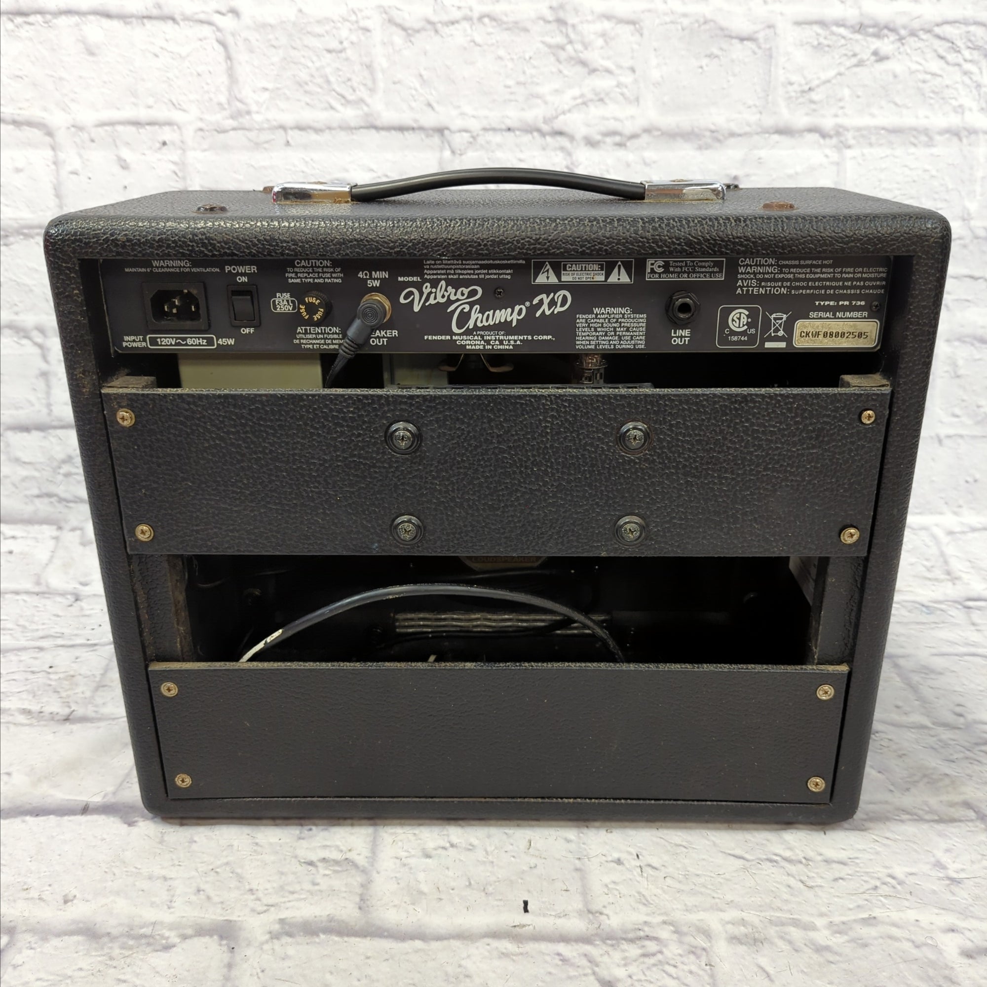 Fender Vibro Champ XD 5 Watt Tube Modeling Combo Amp