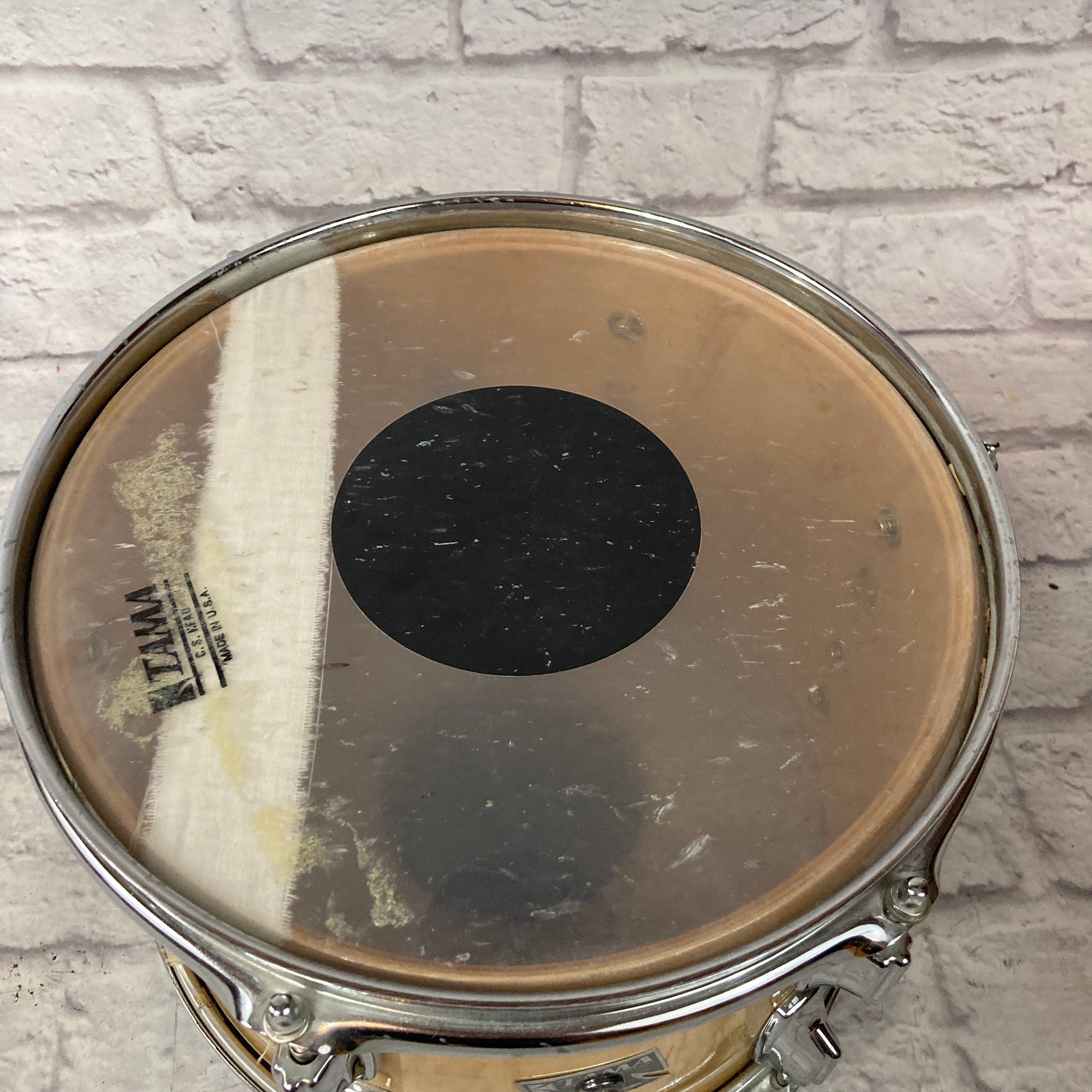 Vintage 80s Tama Superstar 12 x 8 Natural Maple Rack Tom