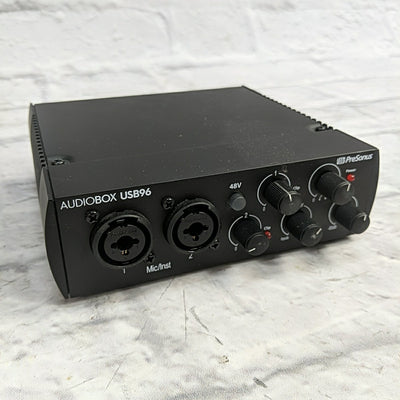 Presonus Audiobox USB 96 Interface Interface