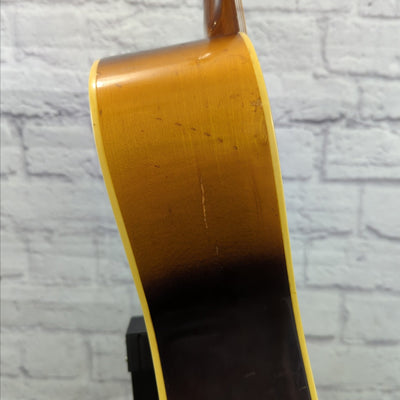 Vintage 1960s Framus Texan Sunburst Acoustic Guitar