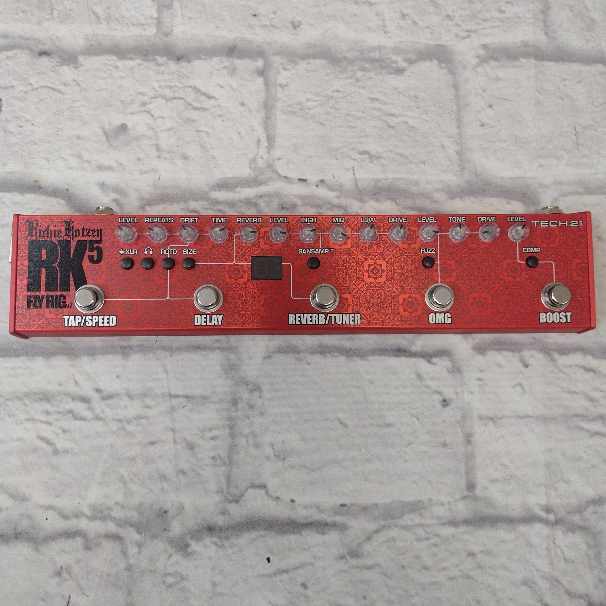 Tech 21 Richie Kotzen RK5 Fly Rig V2 Effects Pedal