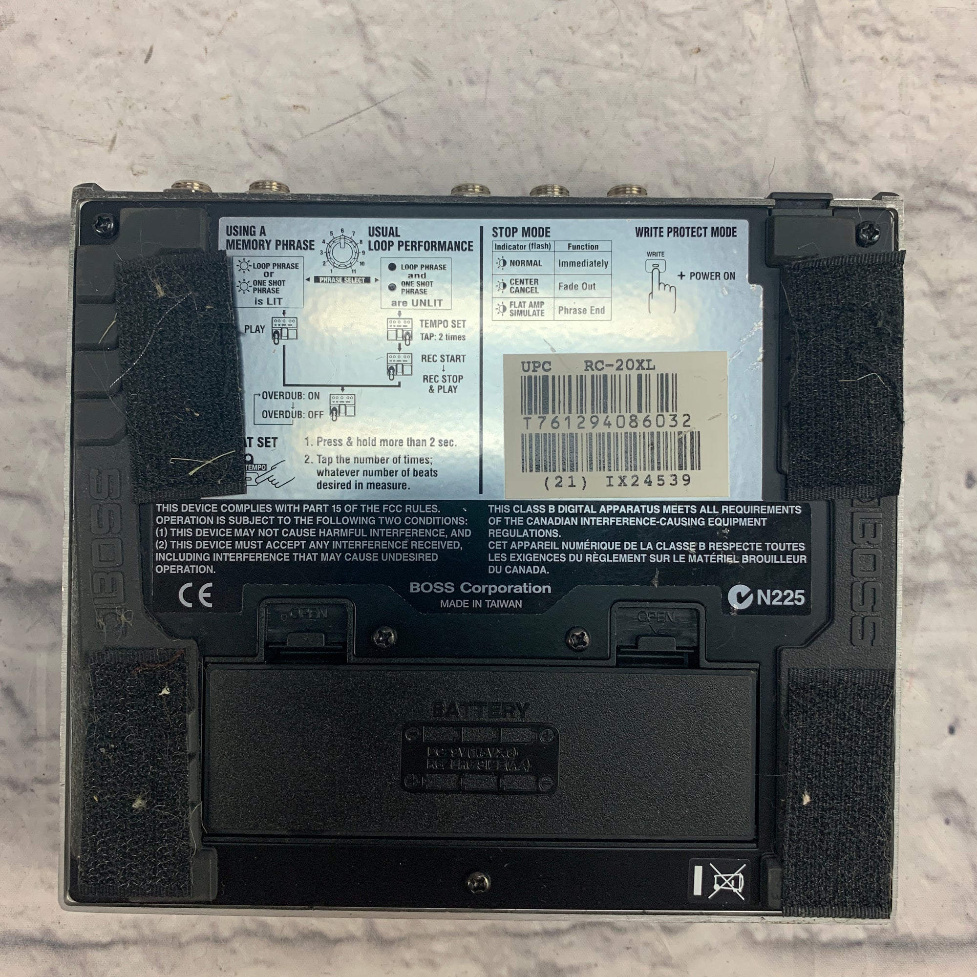 Boss RC20XL Loop Station w/ PS