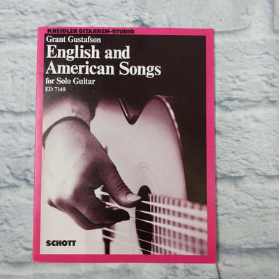 Schott English and American Songs for Solo Guitar Schott Series