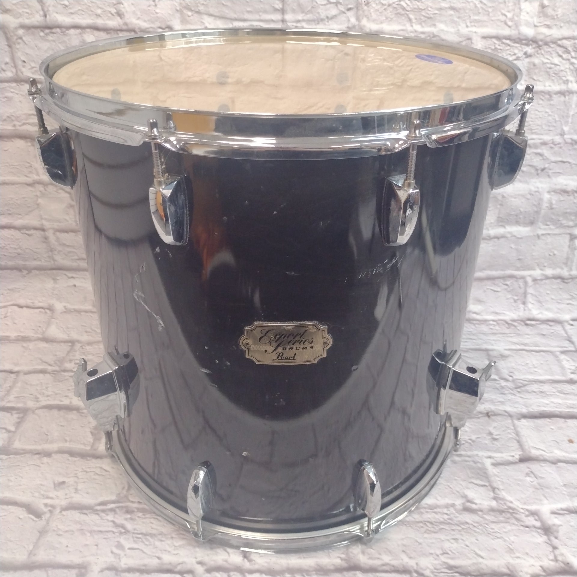 Pearl Export Series Poplar Black 16" Floor Tom