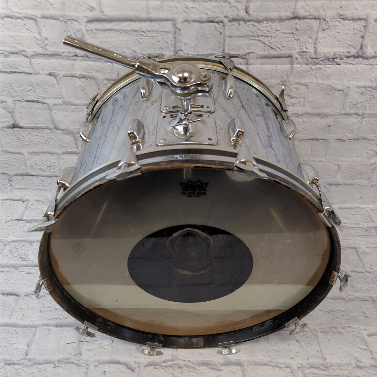 Slingerland 22 Chrome Over Wood Kick Drum
