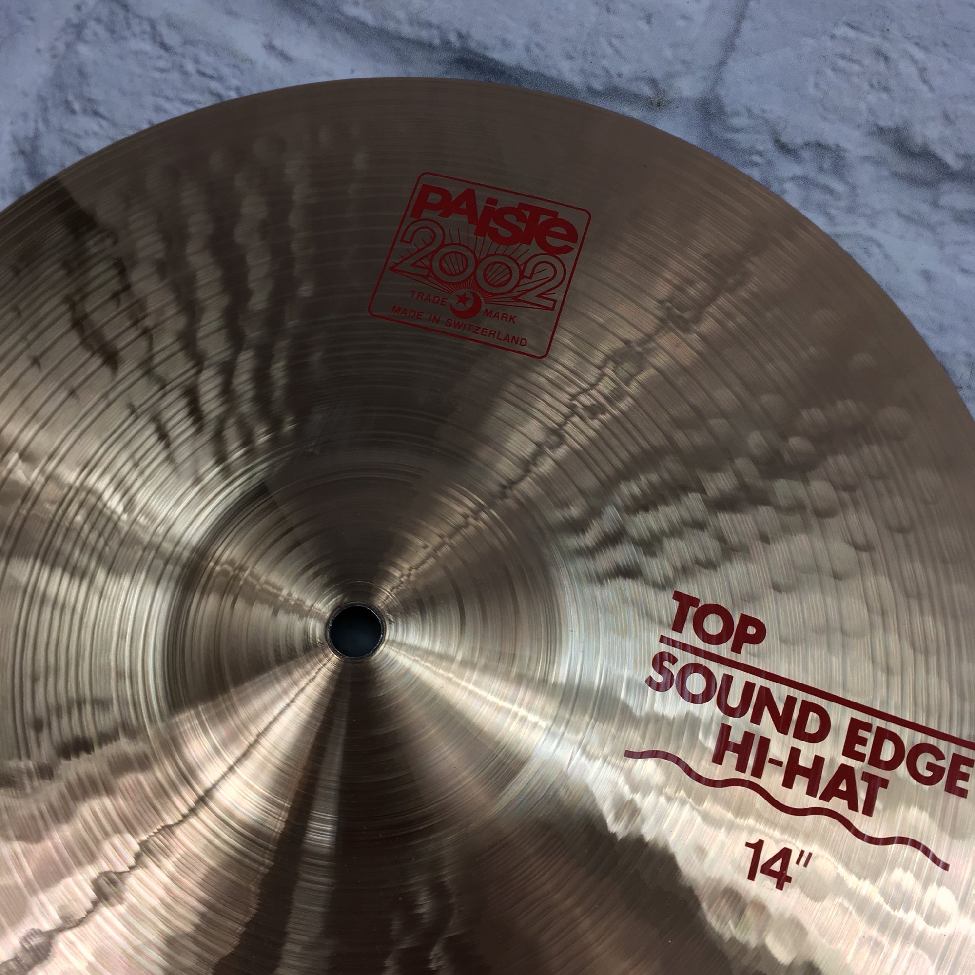 Paiste 14in 2002 Sound Edge Hi-Hat Pair