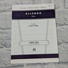 Etling string solo series Allergro Fiocco Violin solo with piano accompaniment
