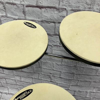 DW Go Anywhere 4pc Practice Pad Set
