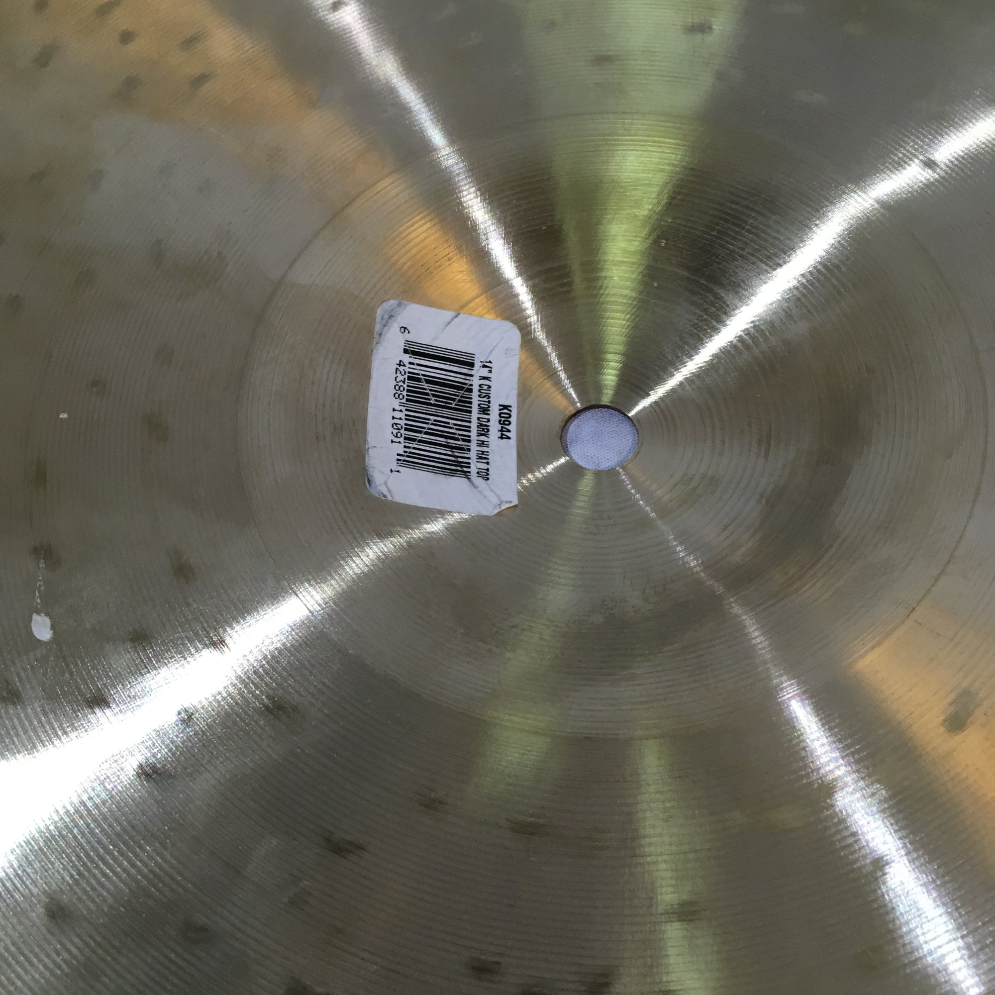 Zildjian 14in K Custom Dark Hi Hat Cymbal Pair