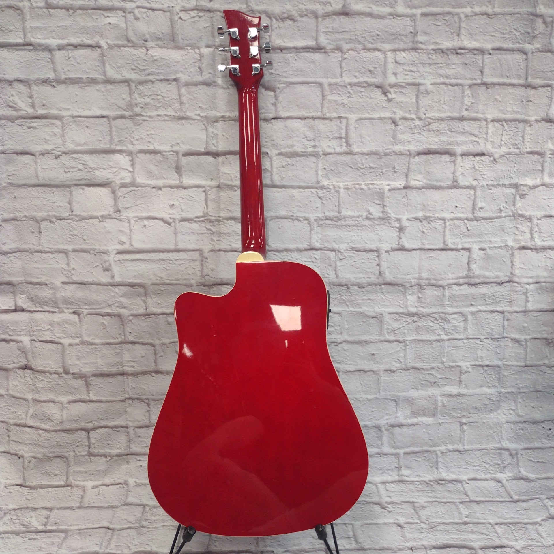 Jay Turser JJ45 Red Acoustic Guitar
