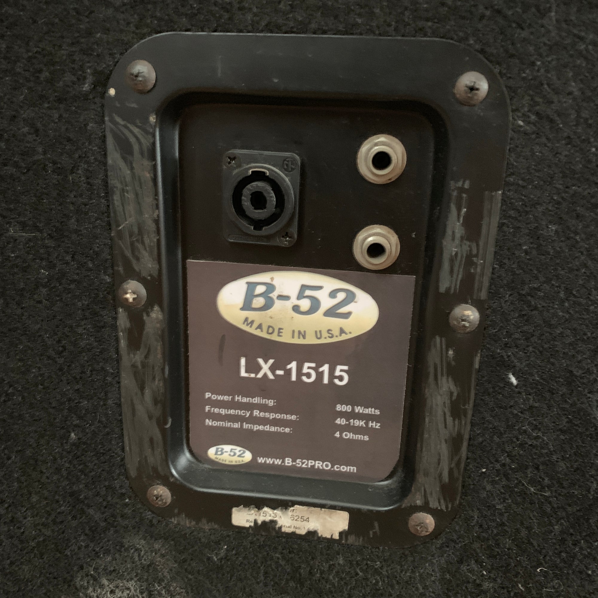 B52 LX1515 Passive Loudspeaker Pair Evolution Music