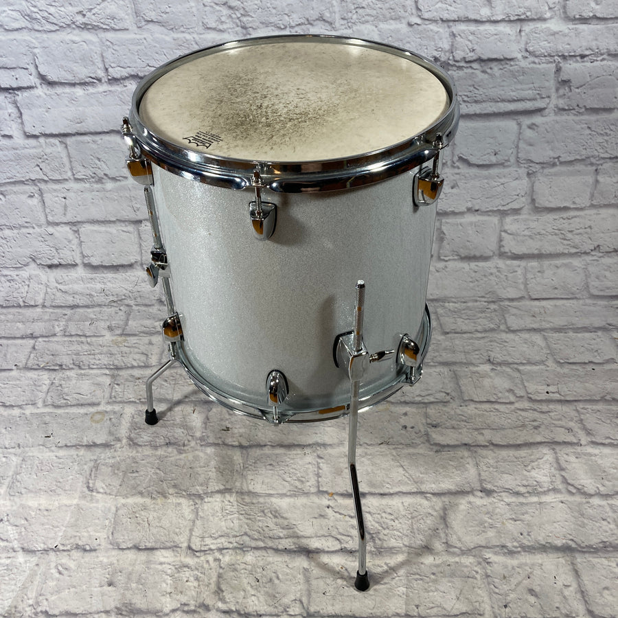 SPL 13 x 13 Silver Sparkle Floor Tom