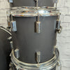 Stingray Percussion Black Fiberglass 4 Piece Drum Kit