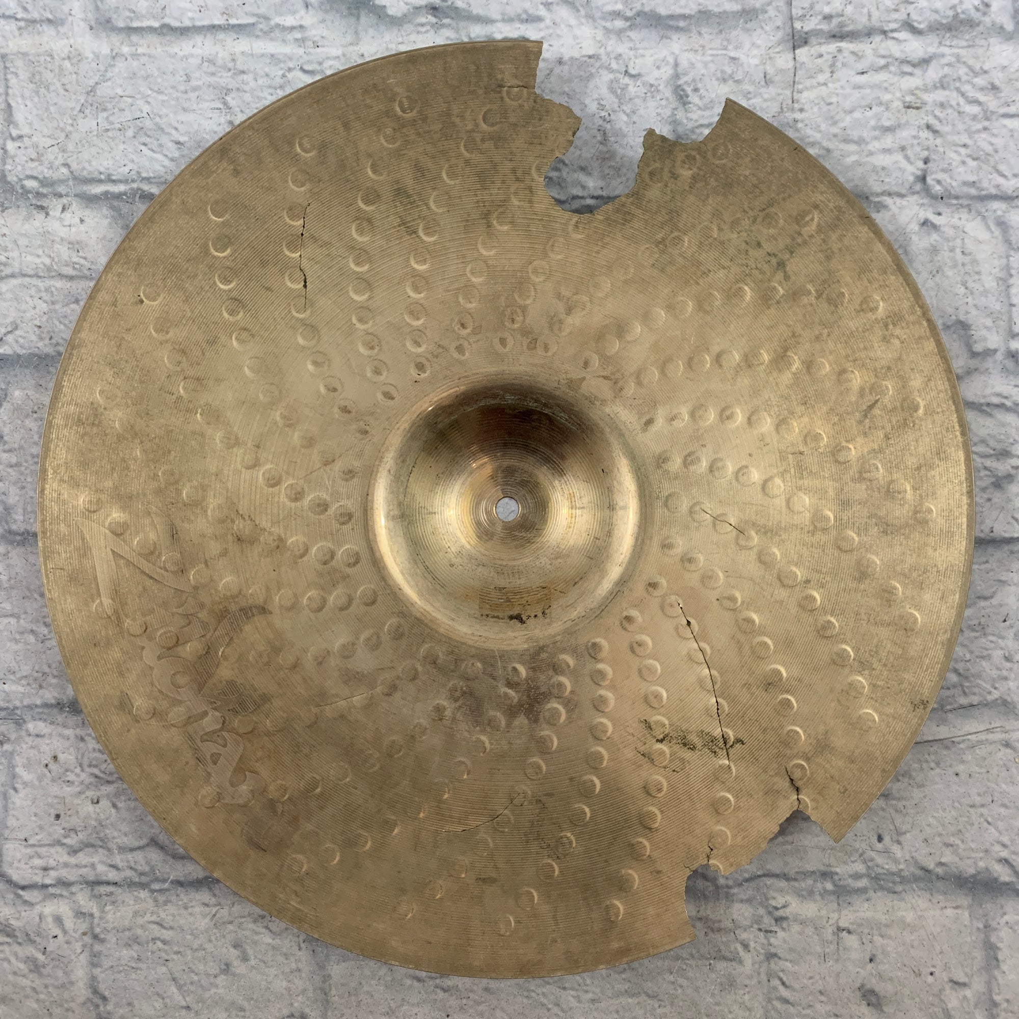 Zildjian 18" Z Custom Medium Crash Cymbal - CRACKED