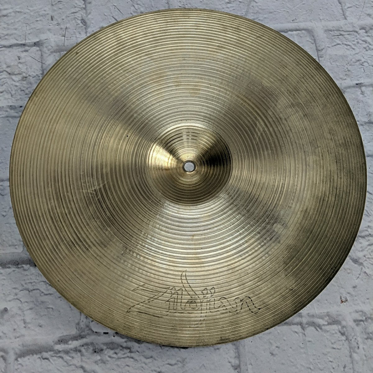 70's Zildjian Hollow Logo 16 Crash Cymbal